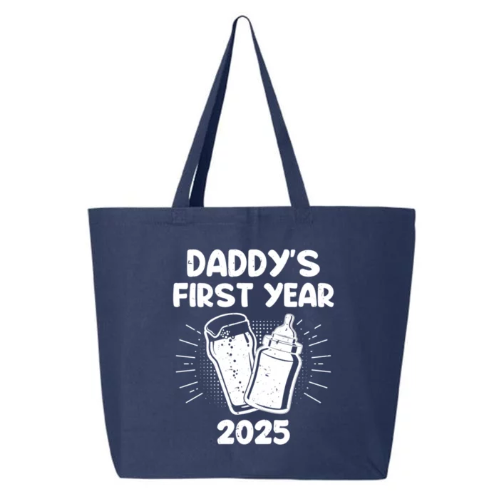 FatherS Day DaddyS First Year 2025 Fathers Great Gift 25L Jumbo Tote