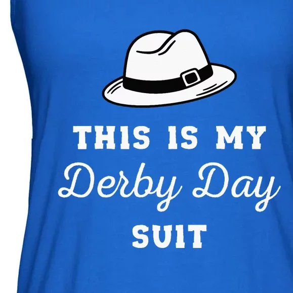 Funny Derby Day Kentucky Attire 2024 Ladies Essential Flowy Tank