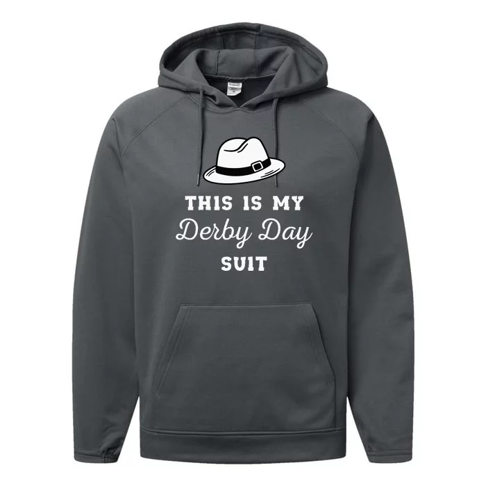 Funny Derby Day Kentucky Attire 2024 Performance Fleece Hoodie