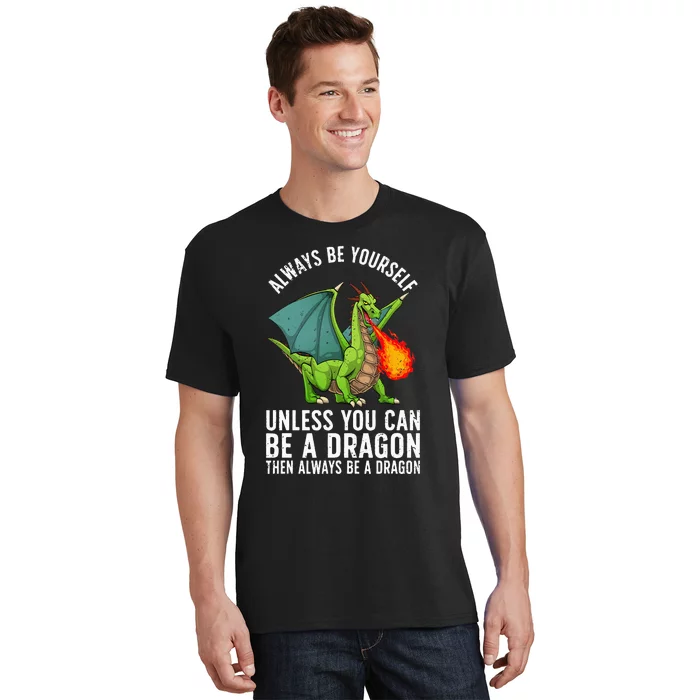 Funny Dragon Design For Men Women Kids Fantasy Dragon Lover T-Shirt