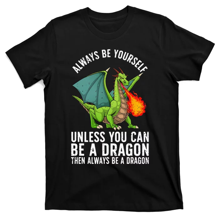 Funny Dragon Design For Men Women Kids Fantasy Dragon Lover T-Shirt