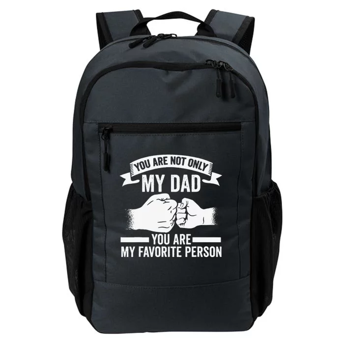 Father Daddy Dad Gift Daily Commute Backpack