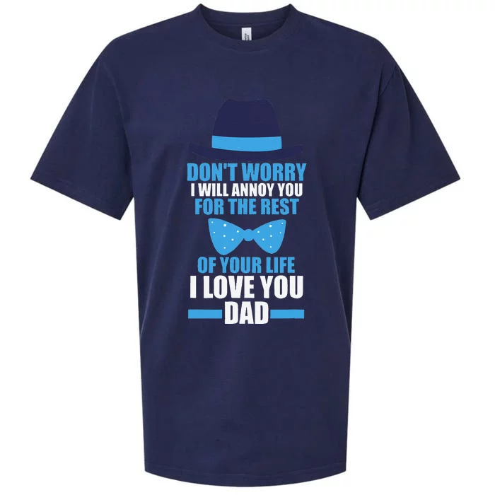 Father Daddy Dad Sueded Cloud Jersey T-Shirt