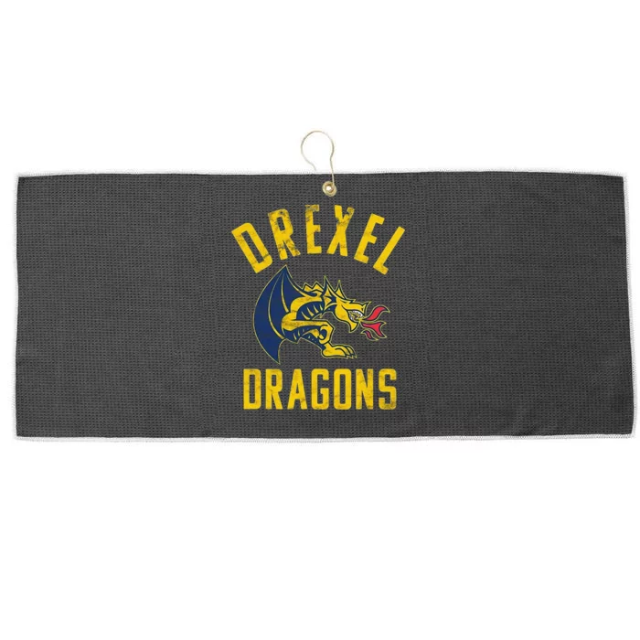 Funny Drexel Dragons Large Large Microfiber Waffle Golf Towel