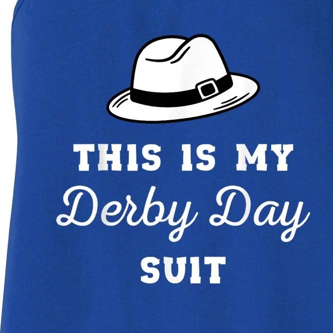 Funny Derby Day Kentucky Attire 2024 Women's Racerback Tank