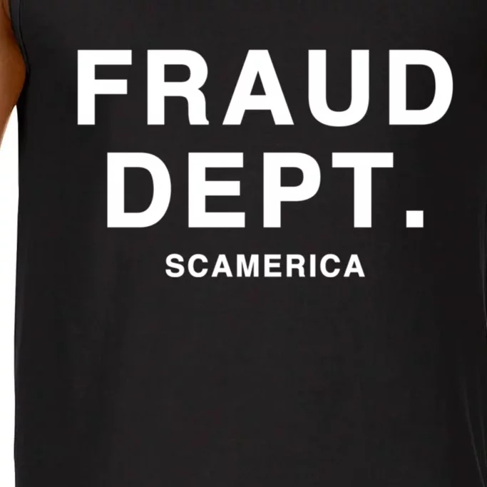 Fraud Dept Deptarment Scamerica Comfort Colors® Tank Top