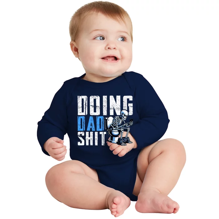 Funny Doing Dad Gifts From Children Baby Long Sleeve Bodysuit