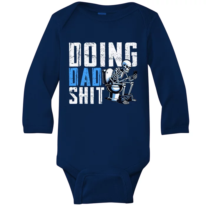 Funny Doing Dad Gifts From Children Baby Long Sleeve Bodysuit