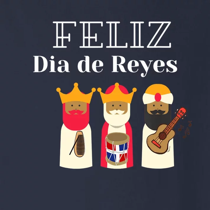 Feliz Día De Los Reyes Dominicanos Toddler Long Sleeve Shirt