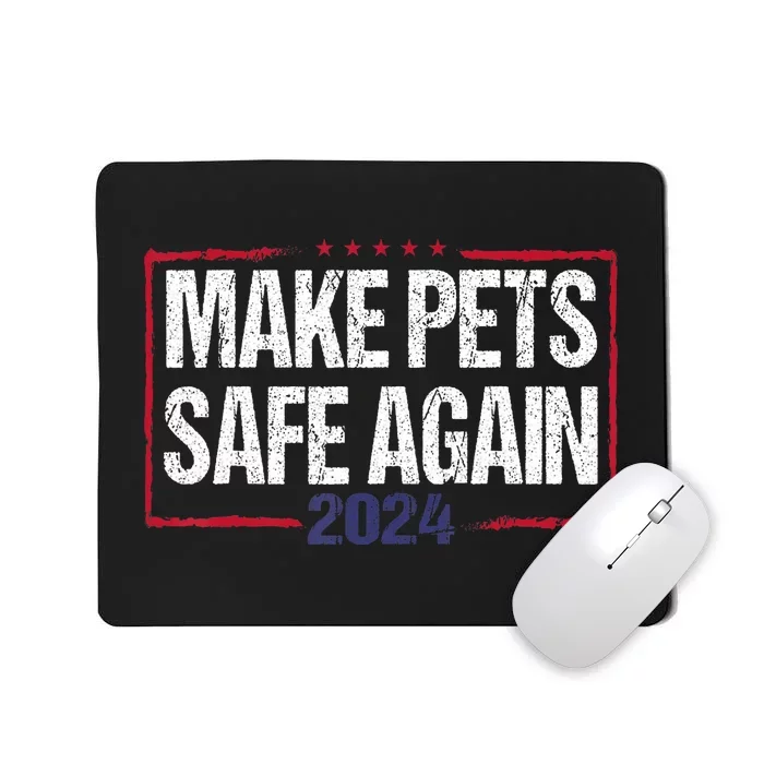 Funny Debate Election 2024 Pets Dog Cat TheyRe Eating What Mousepad