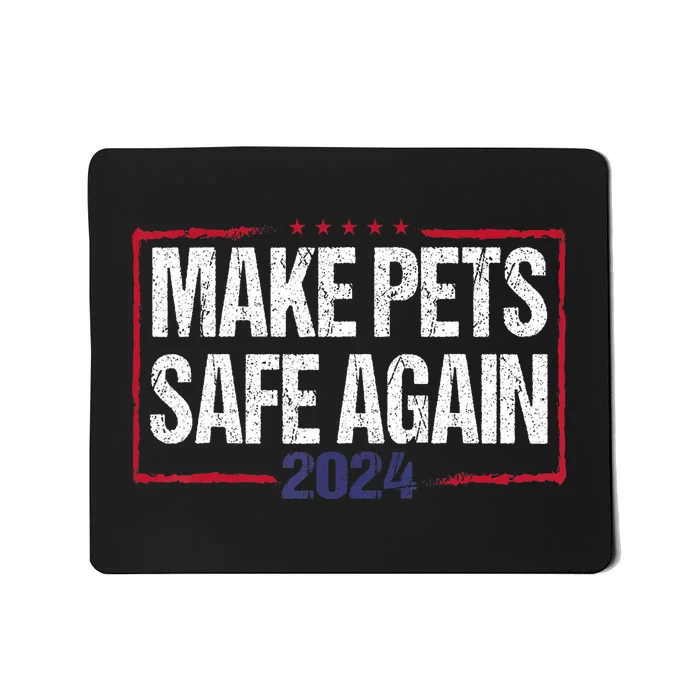 Funny Debate Election 2024 Pets Dog Cat TheyRe Eating What Mousepad