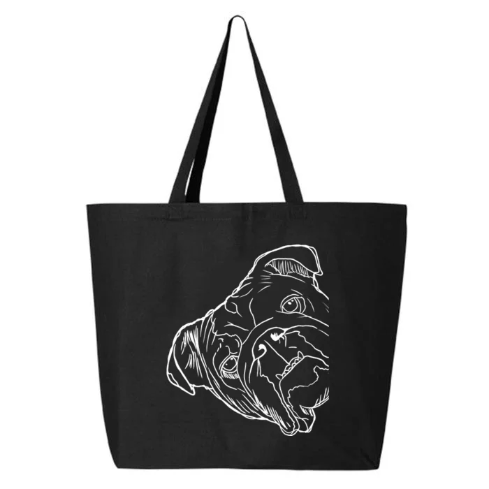 Funny Dog English Bulldog 25L Jumbo Tote