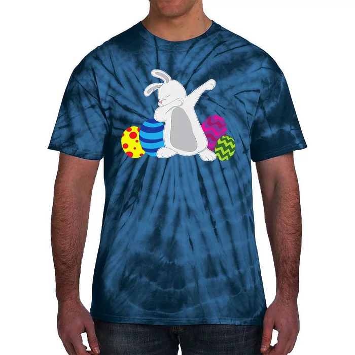 Funny Dabbing Easter Bunny Rabbit For Funny Tie-Dye T-Shirt