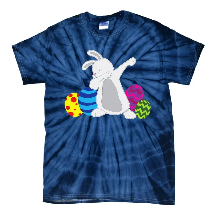 Funny Dabbing Easter Bunny Rabbit For Funny Tie-Dye T-Shirt