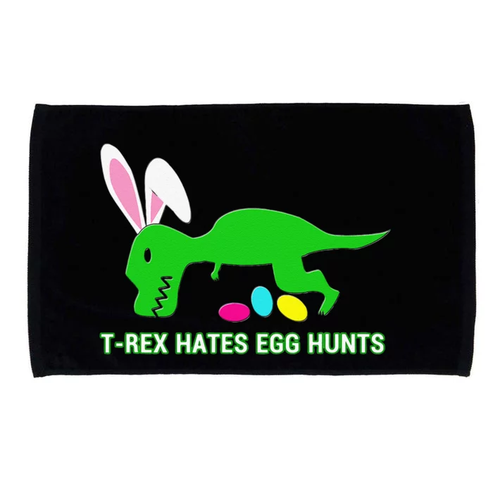 Funny Dinosaur Easter Gift Microfiber Hand Towel