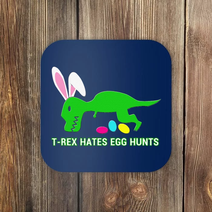 Funny Dinosaur Easter Gift Coaster