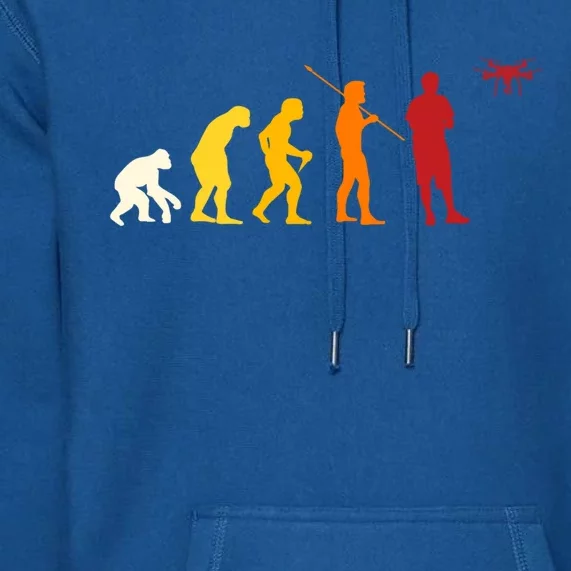 Funny Drone Fyling Evolution Design Drone Pilot Cute Gift Premium Hoodie