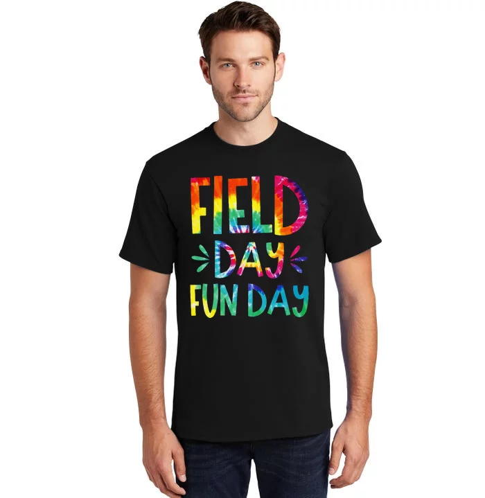 Field Day Fun Day Last Day Of School Teacher Student Tall T-Shirt