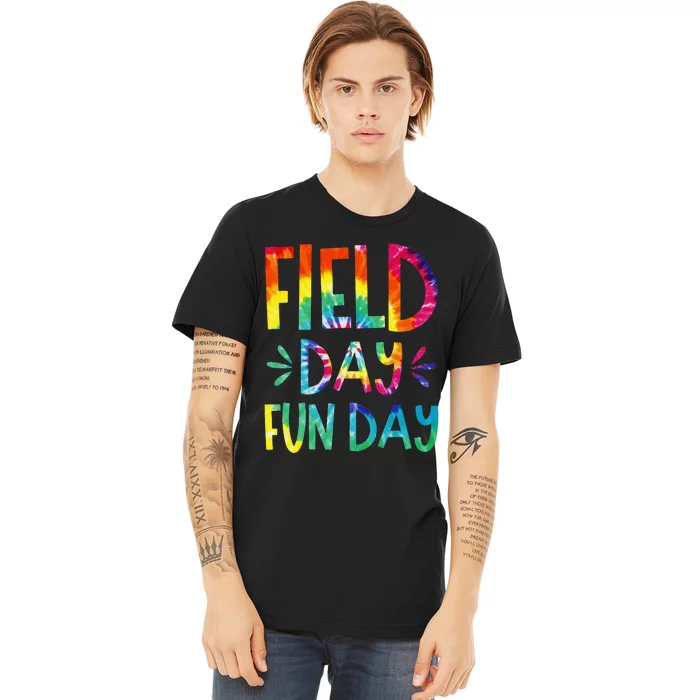 Field Day Fun Day Last Day Of School Teacher Student Premium T-Shirt