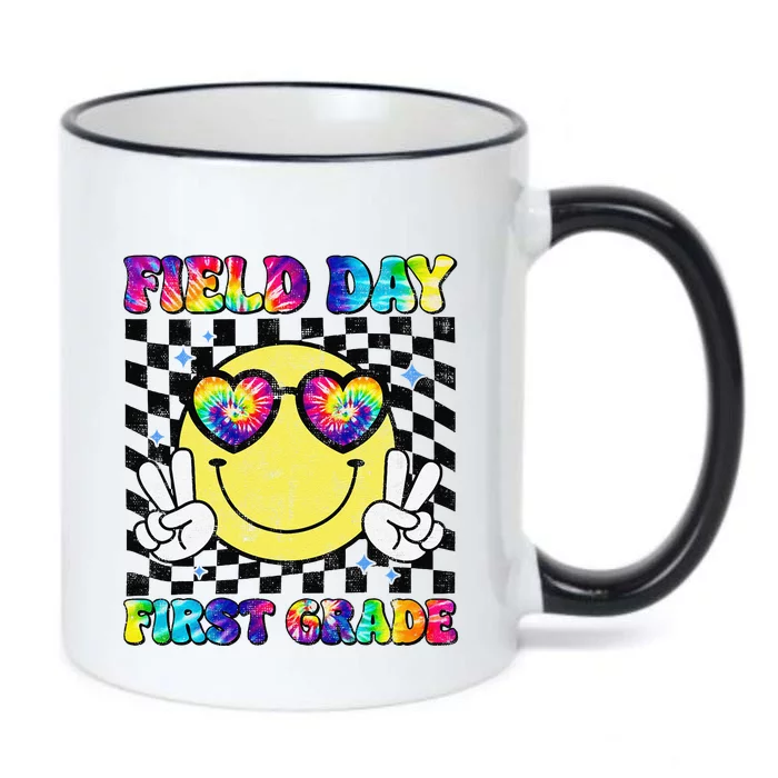 Field Day First Grade Student Teacher Last Day Of School Black Color Changing Mug