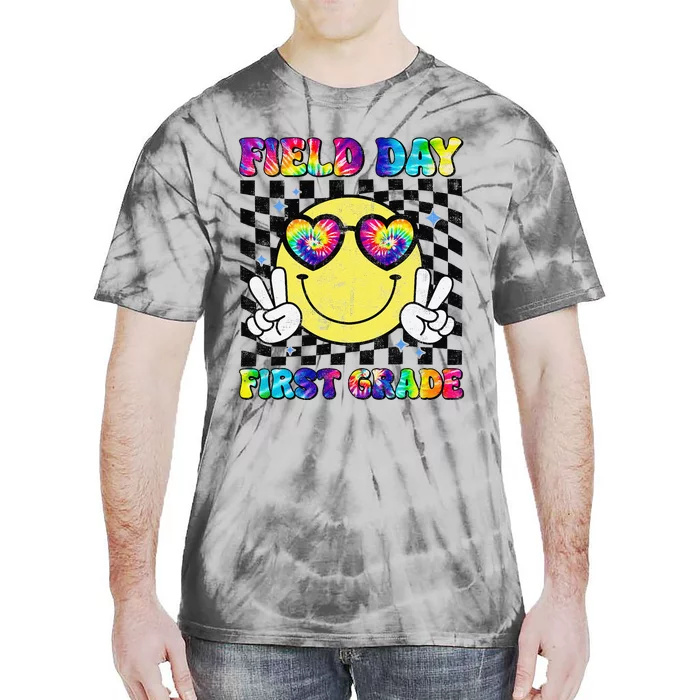 Field Day First Grade Student Teacher Last Day Of School Tie-Dye T-Shirt