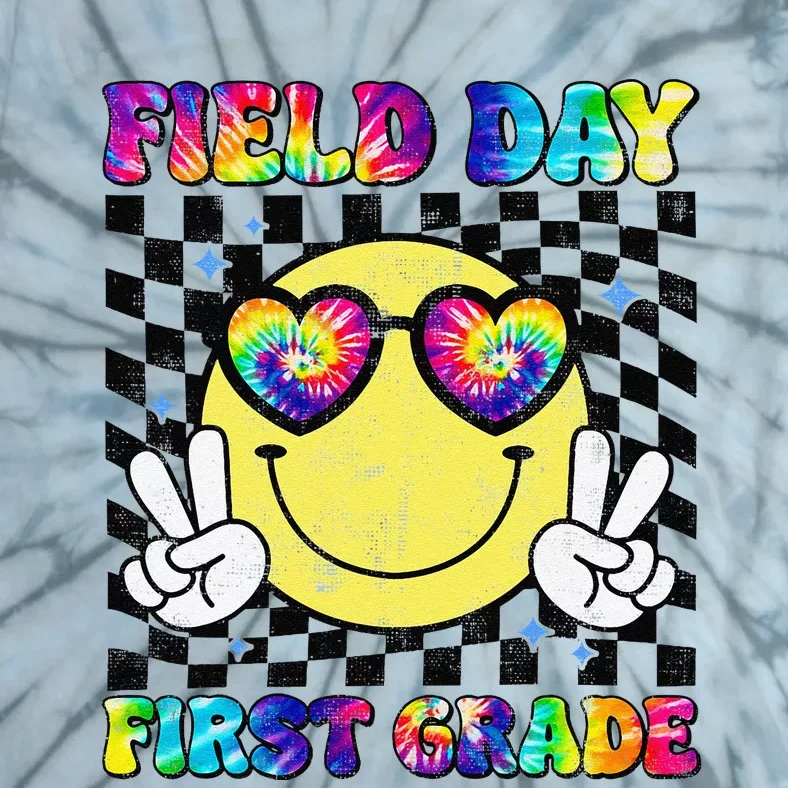 Field Day First Grade Student Teacher Last Day Of School Tie-Dye T-Shirt