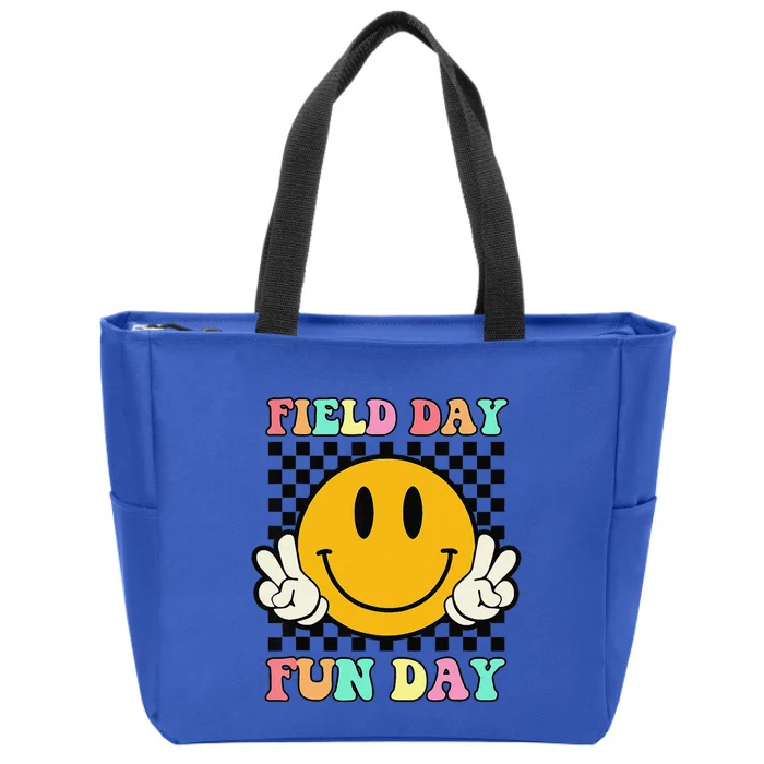 Field Day Fun Day For Teacher Field Day 2024 Zip Tote Bag