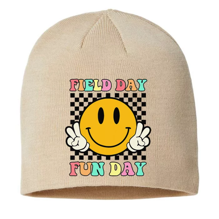 Field Day Fun Day For Teacher Field Day 2024 8 1/2in Sustainable Knit Beanie