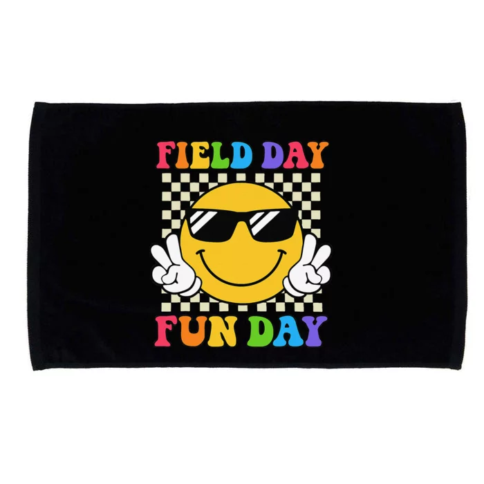 Field Day Fun Day Funny For Teacher Field Day 2024 Microfiber Hand Towel