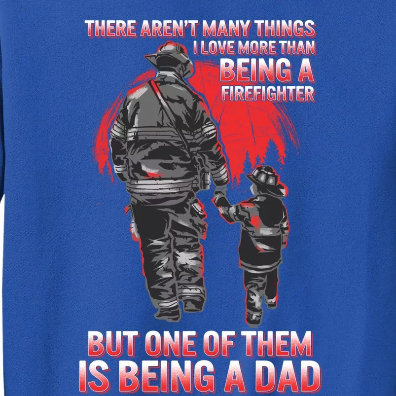 Fathers Day Firefighter Dad Fire Husband Daddy Grandpa Gift Sweatshirt