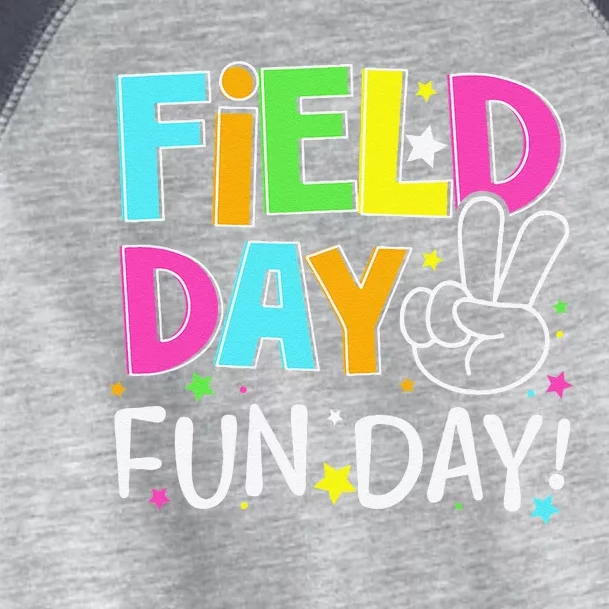 Field Day Fun Day Last Day Of School Teacher Student Toddler Fine Jersey T-Shirt