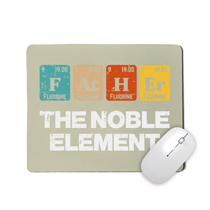 Fathers Day Father Noble Element Periodic Science Dad Papa Mousepad