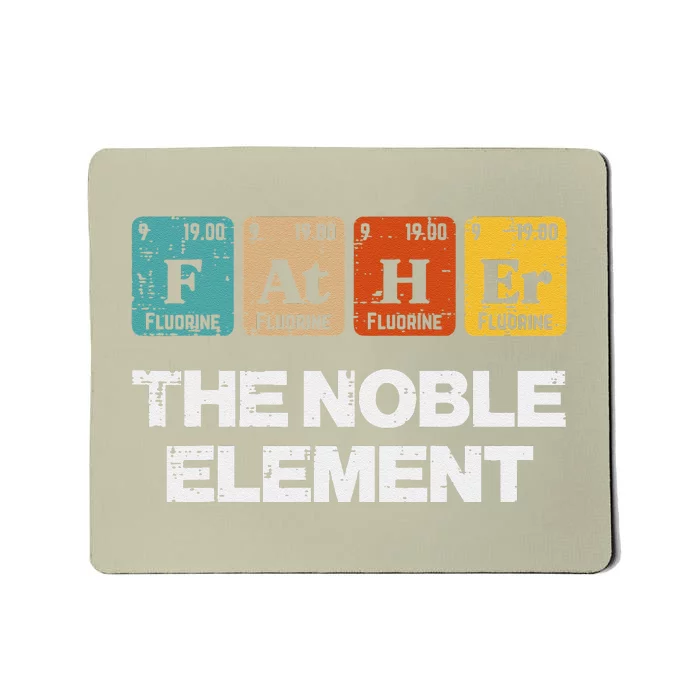 Fathers Day Father Noble Element Periodic Science Dad Papa Mousepad