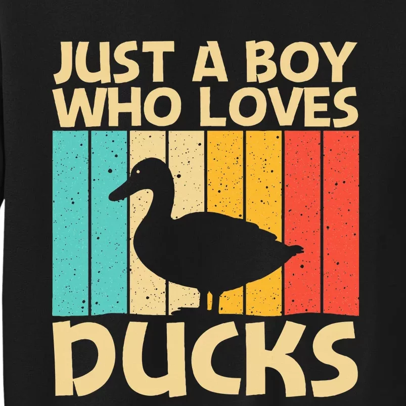 Funny Duck Farmer Hunting Lovers Tall Sweatshirt