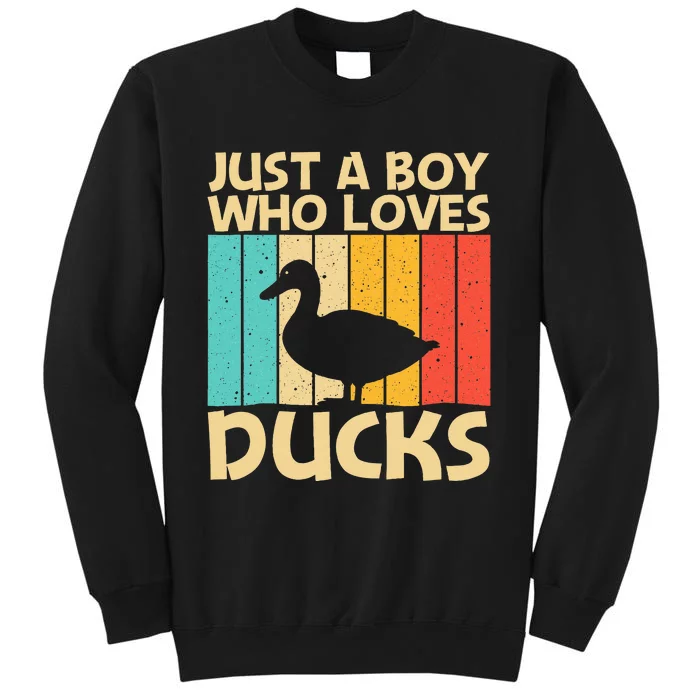 Funny Duck Farmer Hunting Lovers Tall Sweatshirt