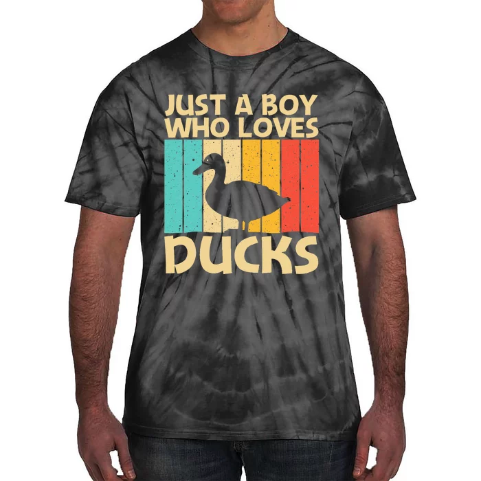 Funny Duck Farmer Hunting Lovers Tie-Dye T-Shirt