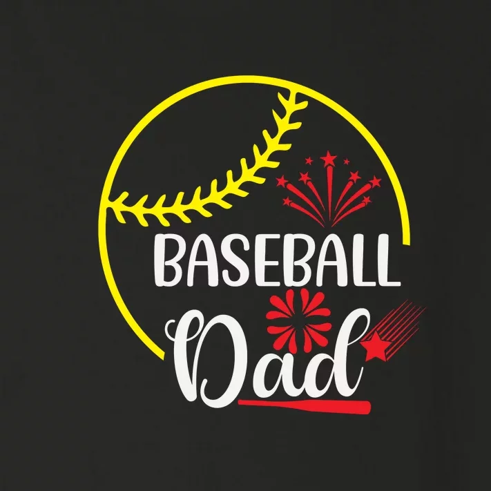 Father's Day Family Matching Baseball Dad Gift For Baseball Family Toddler Long Sleeve Shirt