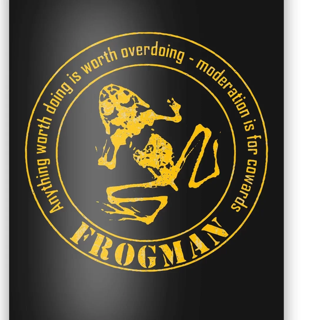 Frogman Diver Poster