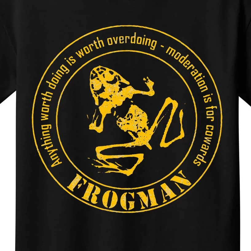 Frogman Diver Kids T-Shirt