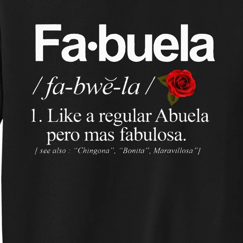 Fabuela Definiton Tall Sweatshirt