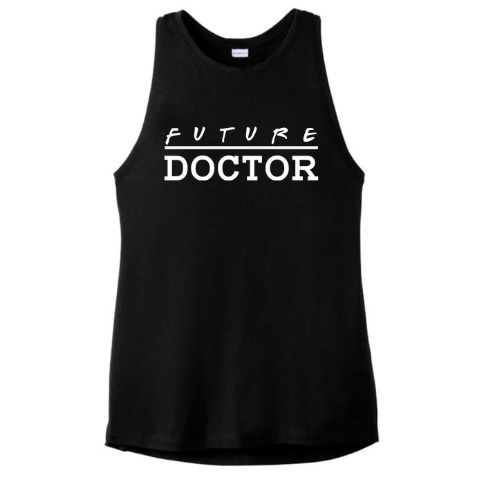 Future Doctor Ladies Tri-Blend Wicking Tank