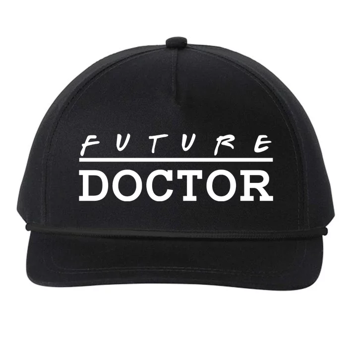 Future Doctor Snapback Five-Panel Rope Hat