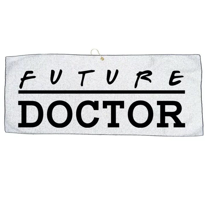 Future Doctor Large Microfiber Waffle Golf Towel