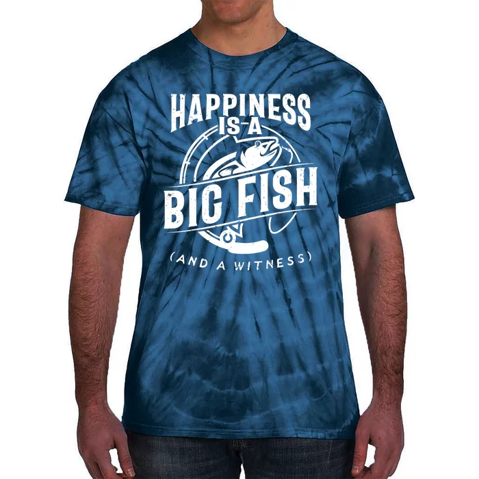 Fishing Design, Funny Fishing Tee, Fishing Lover Tie-Dye T-Shirt