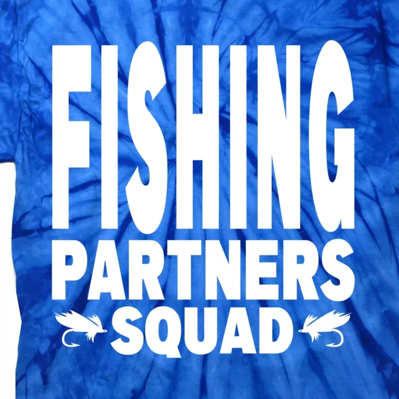 Fishing Dad Funny Gift Of Son Daughter Family Team Fishing Squad Great Gift Tie-Dye T-Shirt