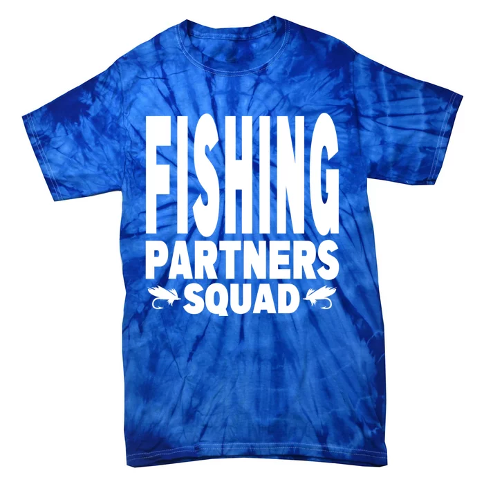 Fishing Dad Funny Gift Of Son Daughter Family Team Fishing Squad Great Gift Tie-Dye T-Shirt