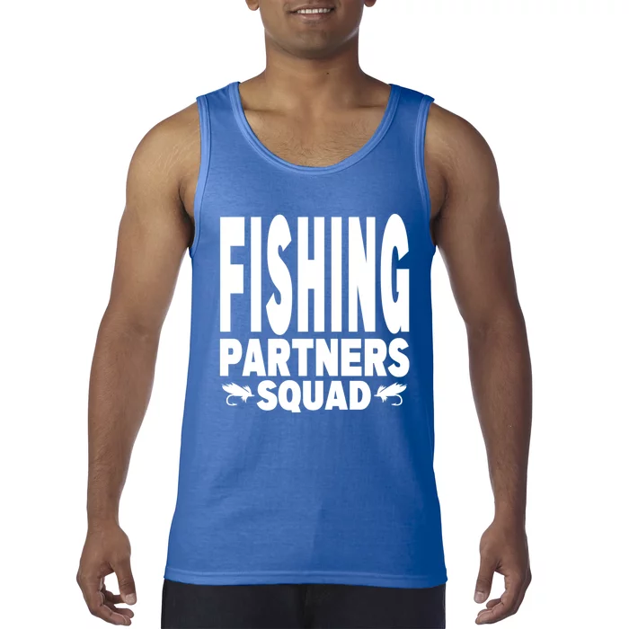 Fishing Dad Funny Gift Of Son Daughter Family Team Fishing Squad Great Gift Tank Top