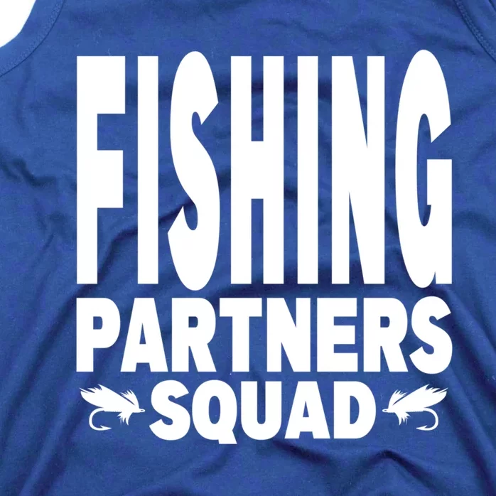 Fishing Dad Funny Gift Of Son Daughter Family Team Fishing Squad Great Gift Tank Top