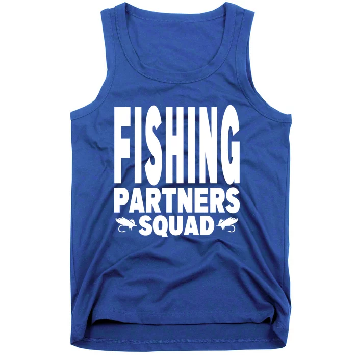 Fishing Dad Funny Gift Of Son Daughter Family Team Fishing Squad Great Gift Tank Top