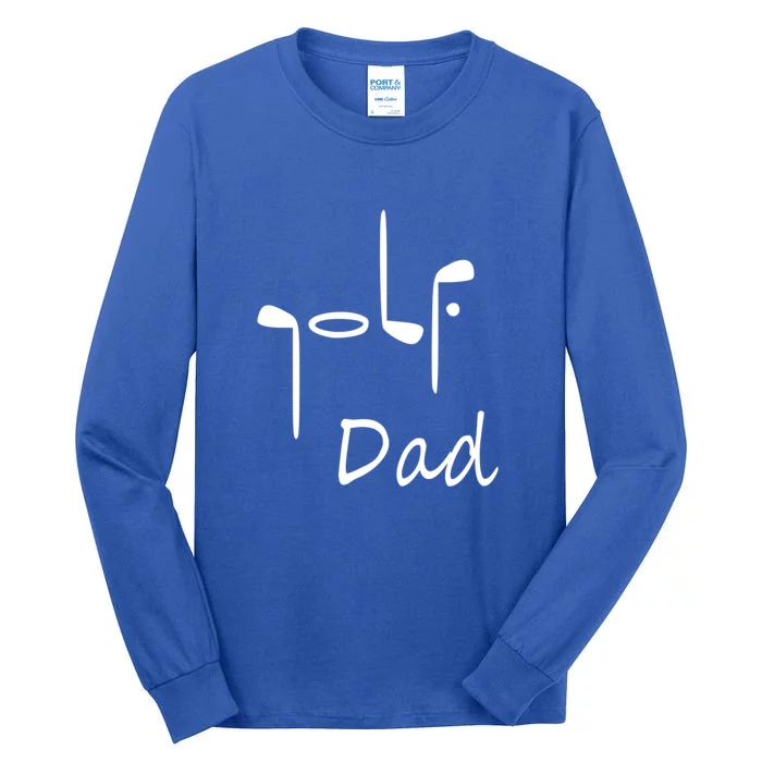 Father's Day Funny Golf Dad Golf Lover Gift For Dad Tall Long Sleeve T-Shirt